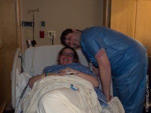 Mom and Dad ready for delivery